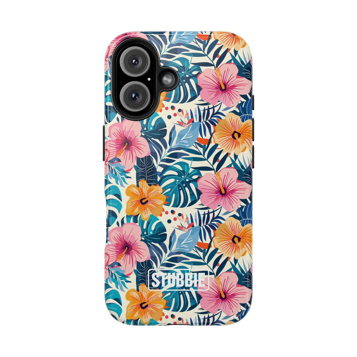 STUBBIE Phone Case for Apple iPhone - Jungle Fauna Stubbie