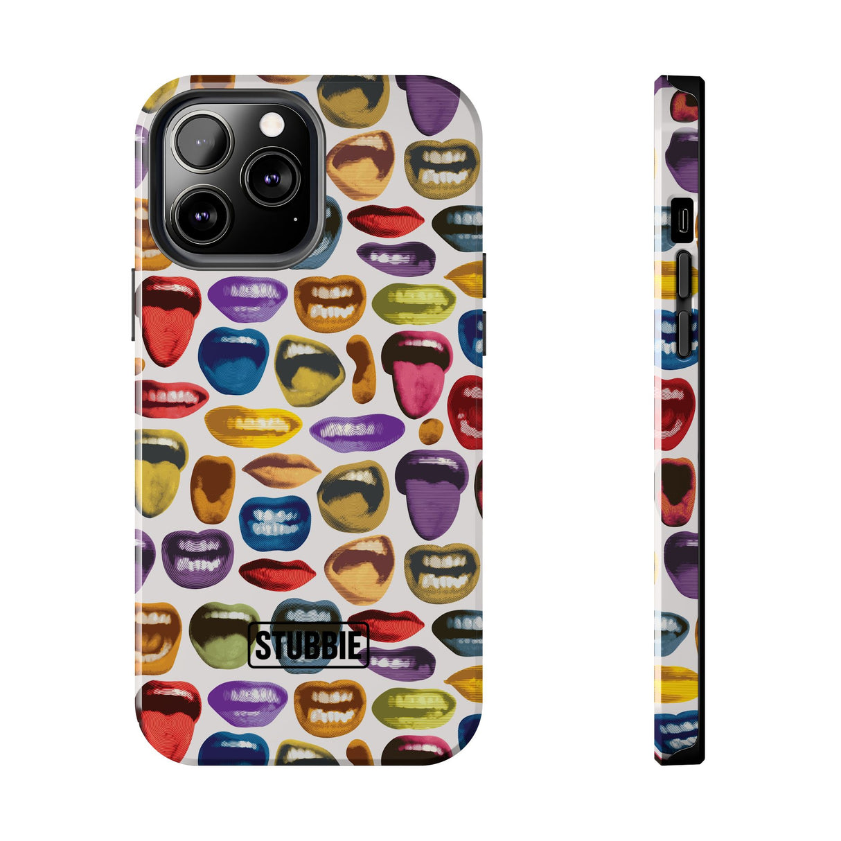 STUBBIE Phone Case for Apple iPhone - Lips Phone Case