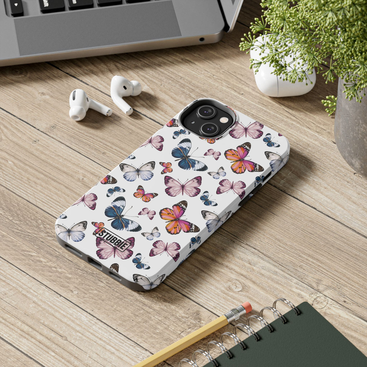 STUBBIE Phone Case for Apple iPhone - Butterfly Phone Case