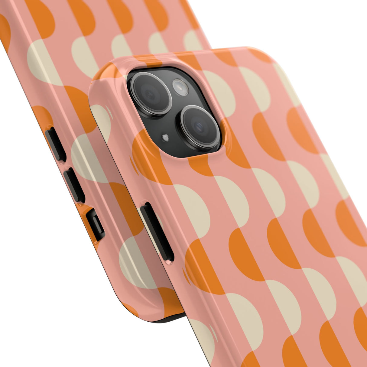 STUBBIE Phone Case for Apple iPhone - Orange Wave Phone Case