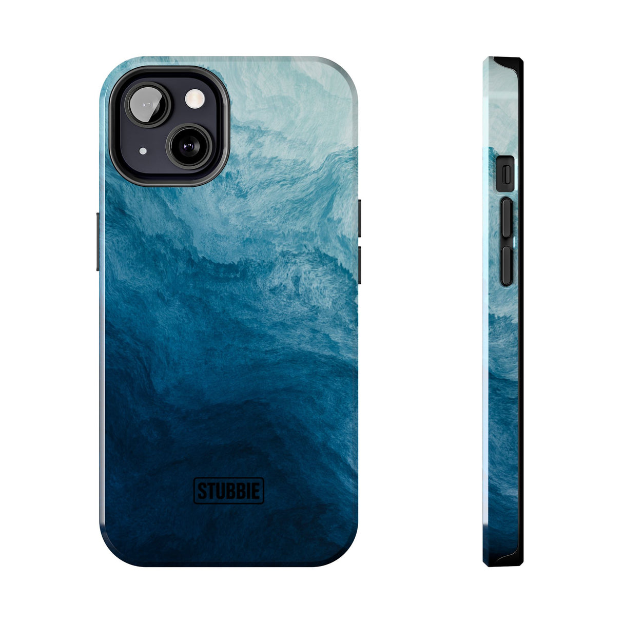 STUBBIE Phone Case for Apple iPhone - Blue Marble Phone Case