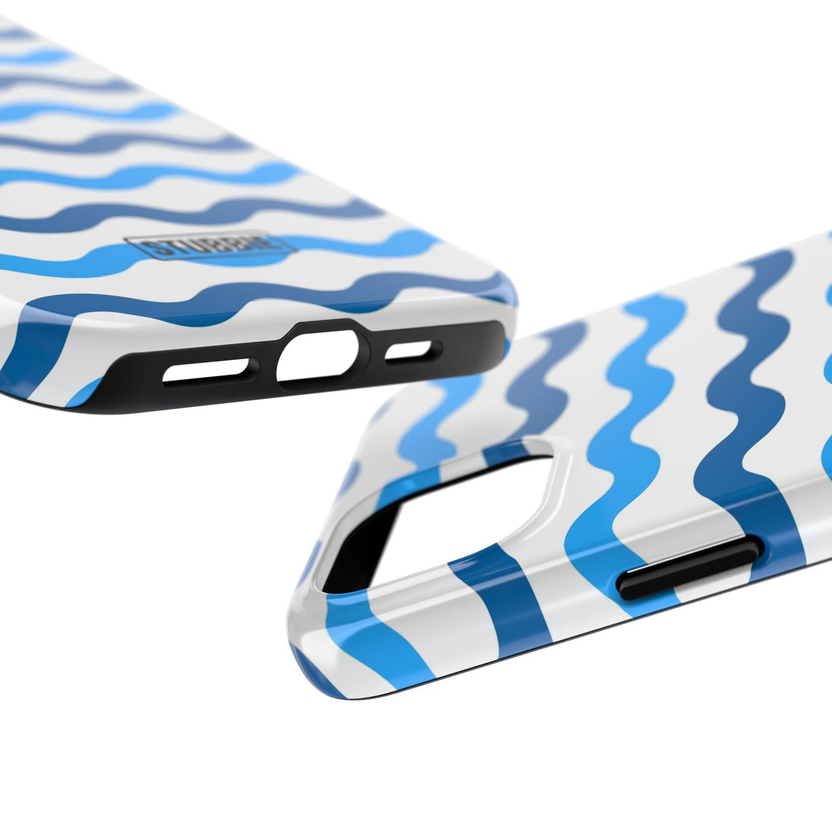 STUBBIE Phone Case for Apple iPhone - Rolling Seas Stubbie