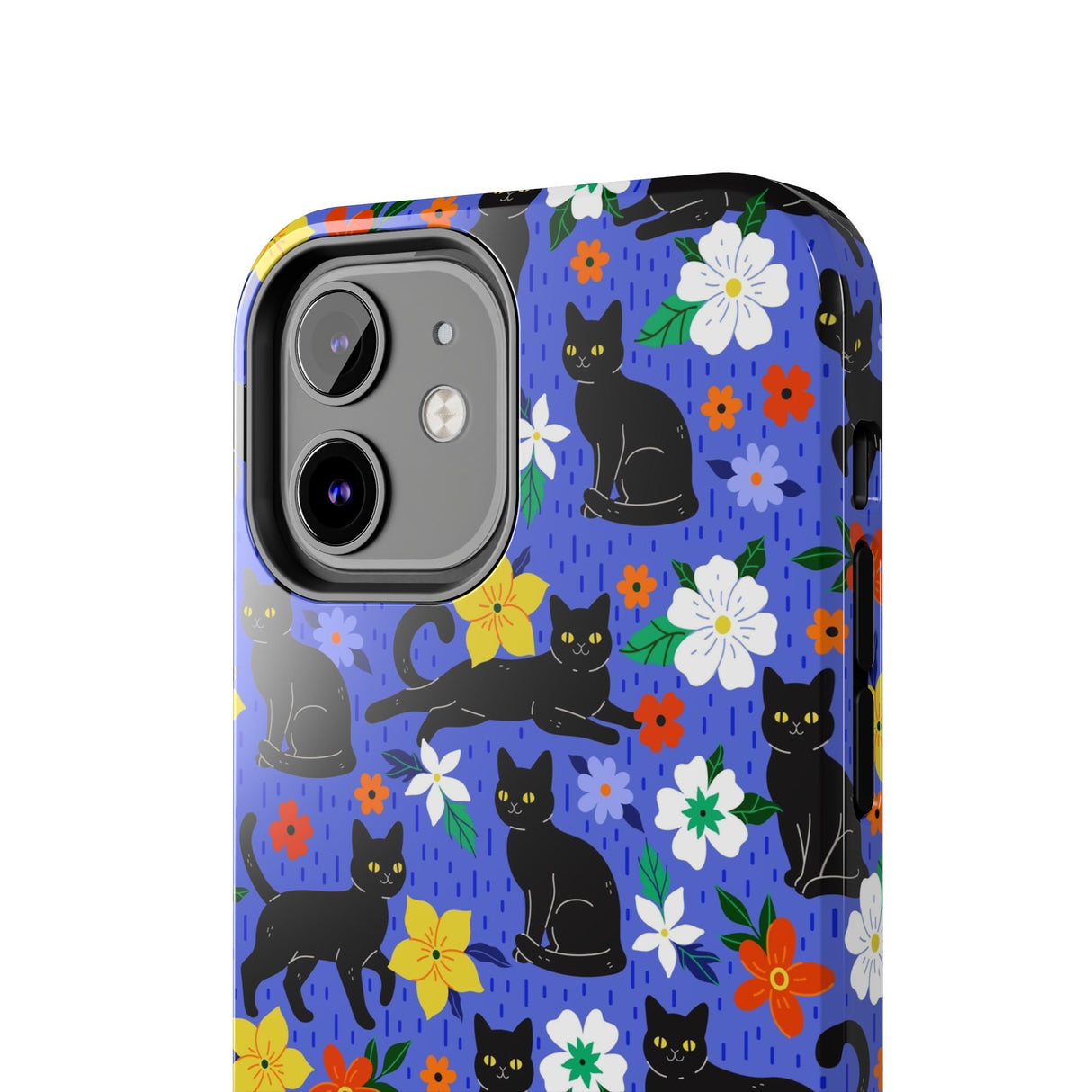 STUBBIE Phone Case for Apple iPhone - Black Cat Phone Case