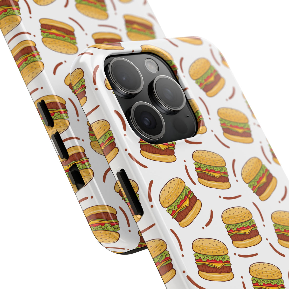 STUBBIE Phone Case for Apple iPhone - Burger Stubbie