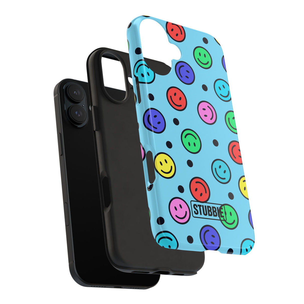 STUBBIE Phone Case for Apple iPhone - Smiley Face Phone Case
