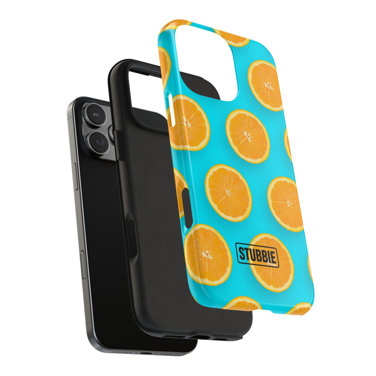 STUBBIE Phone Case for Apple iPhone - Orange Phone Stubbie