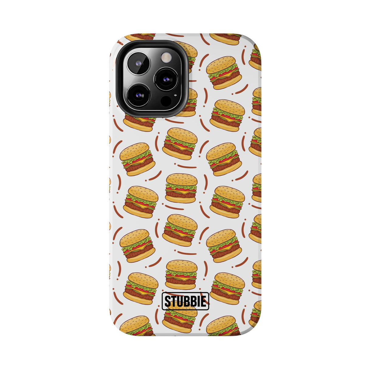 STUBBIE Phone Case for Apple iPhone - Burger Stubbie