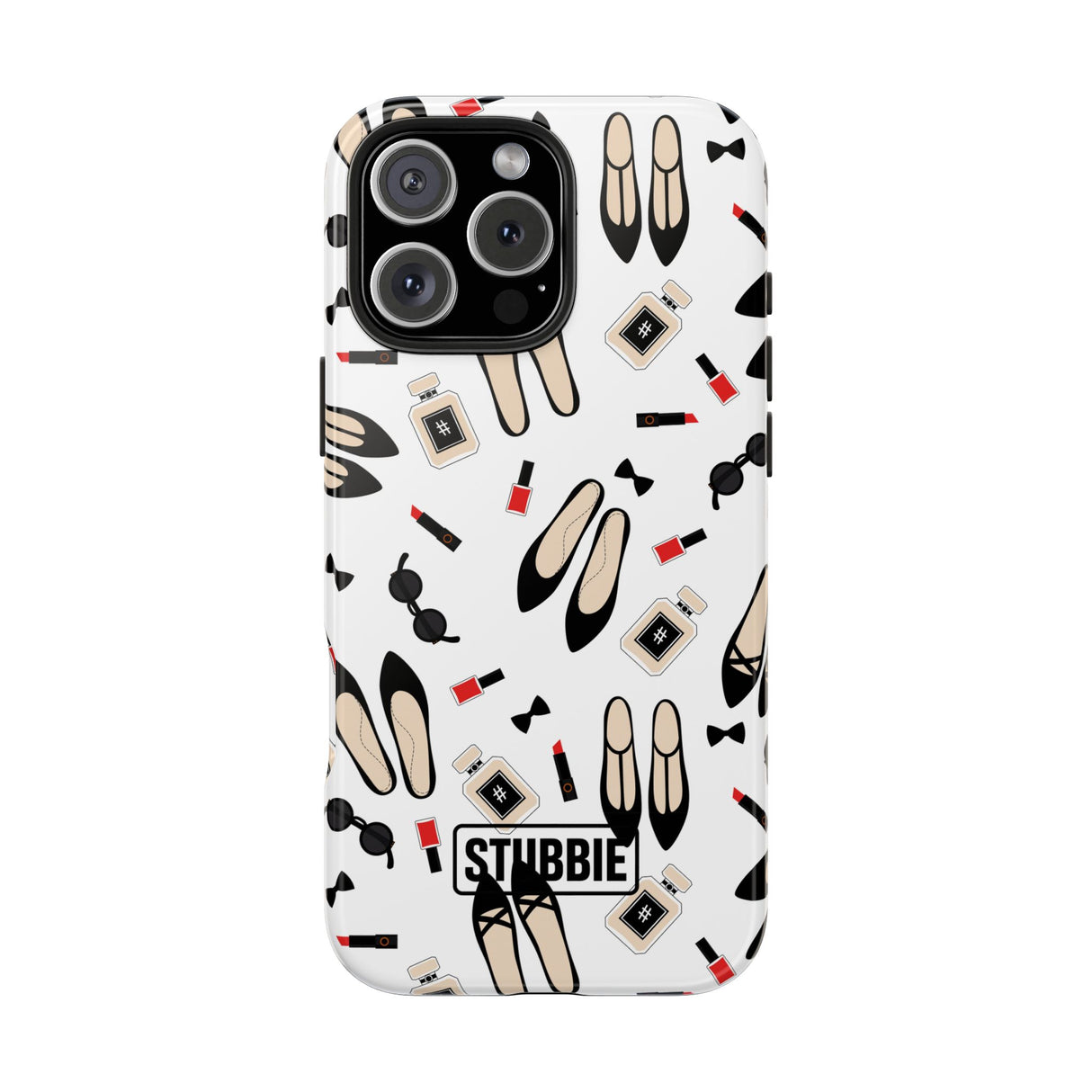 STUBBIE Phone Case for Apple iPhone - Heels And Lipstick Stubbie