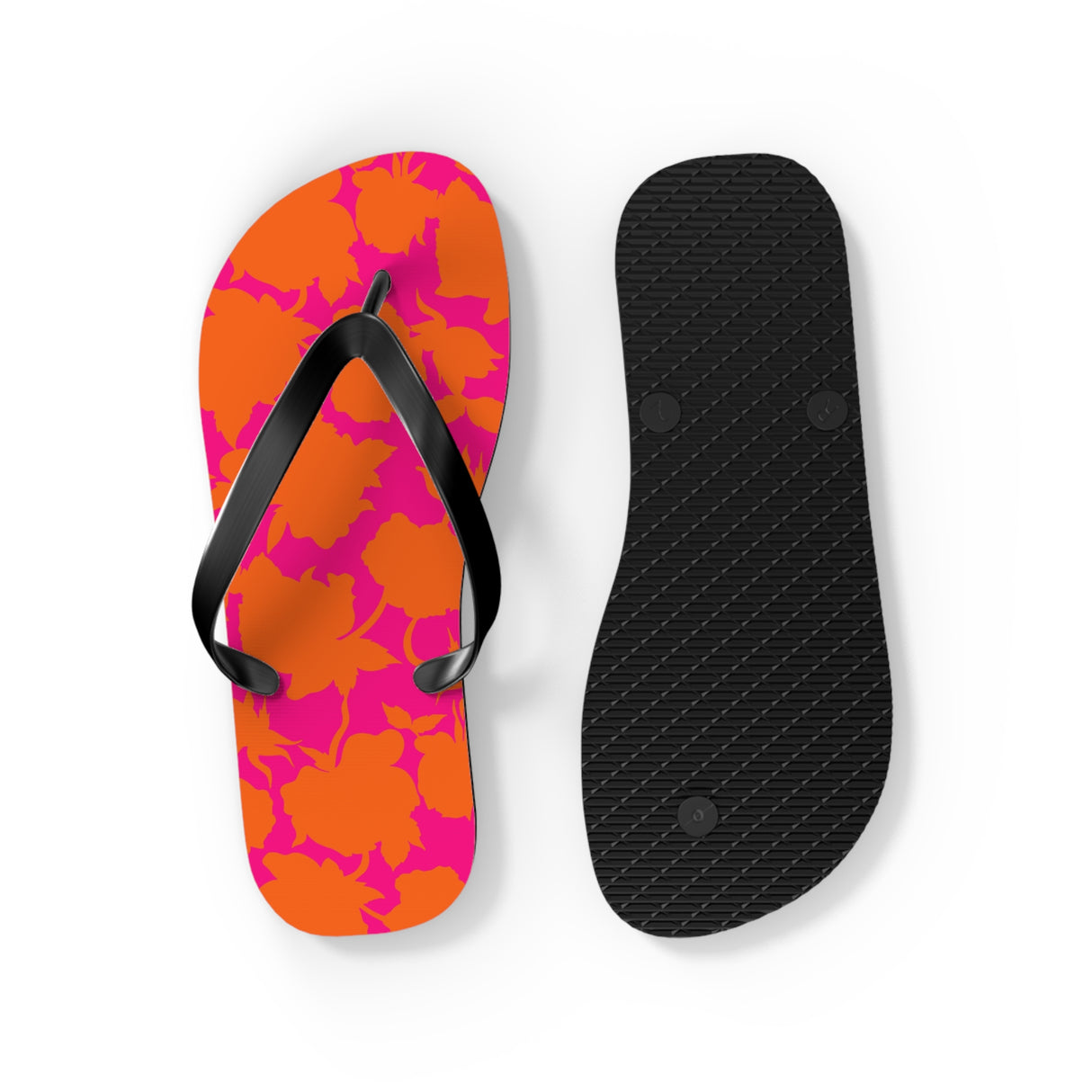 Fuchsia Flip Flops