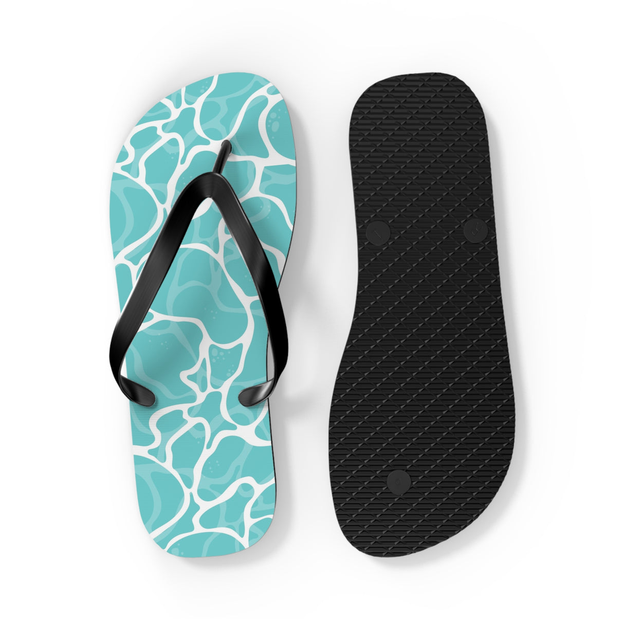 Aqua Flip Flops
