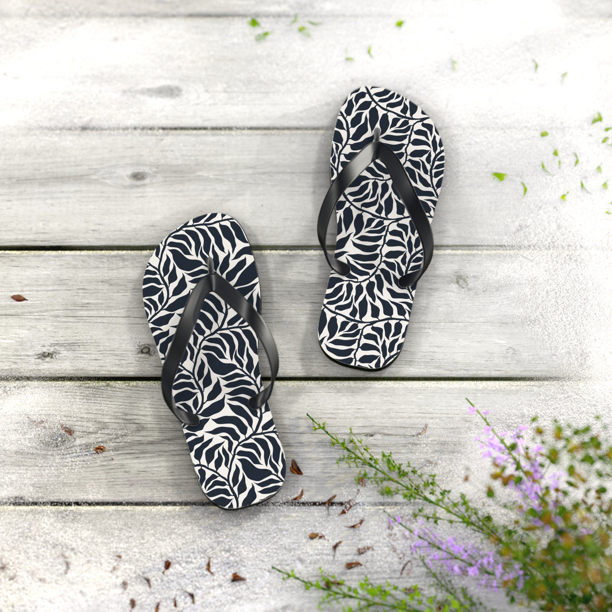 STUBBIE Flip Flops - Black Forest STUBBIE