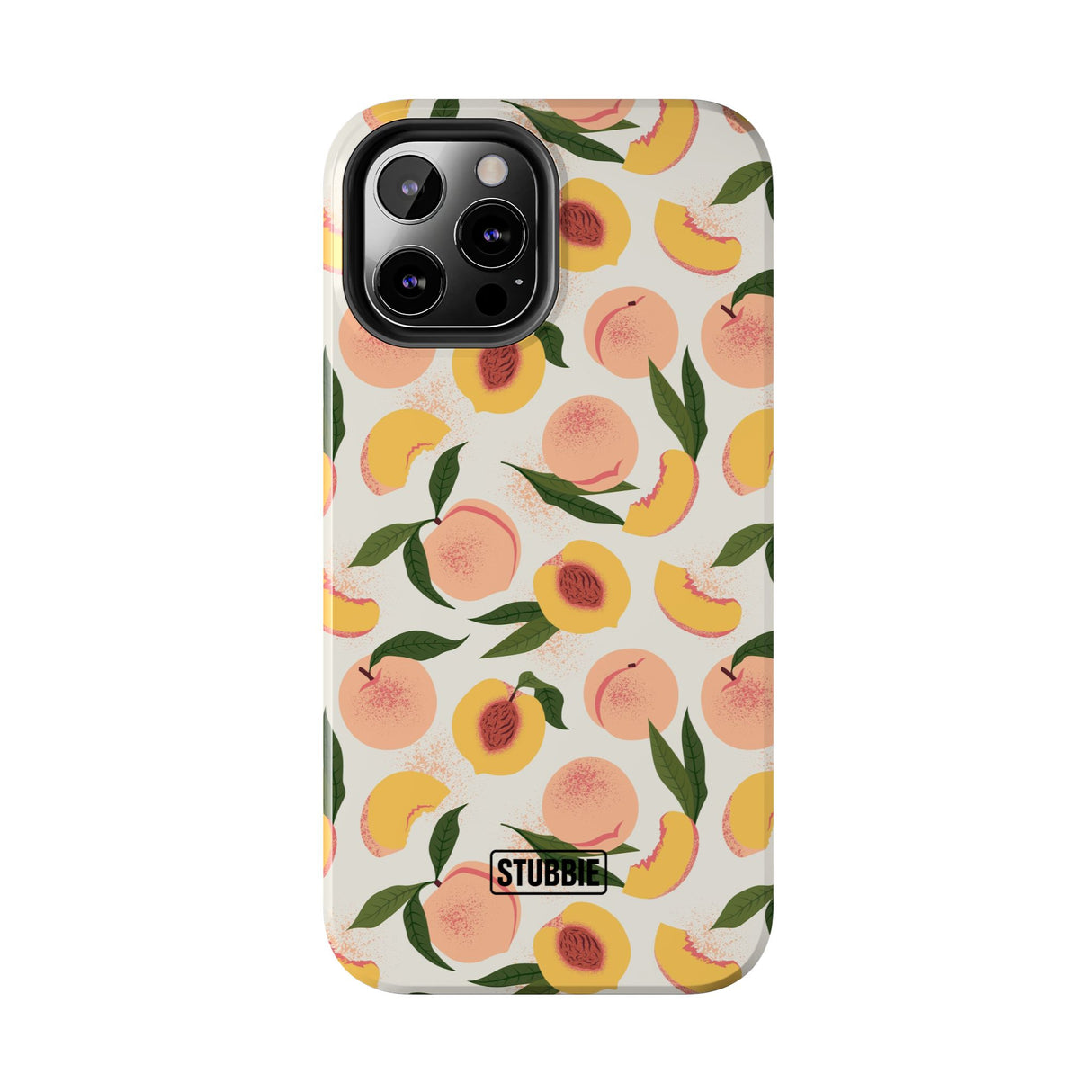 STUBBIE Phone Case for Apple iPhone - Peachy Peach Phone Case