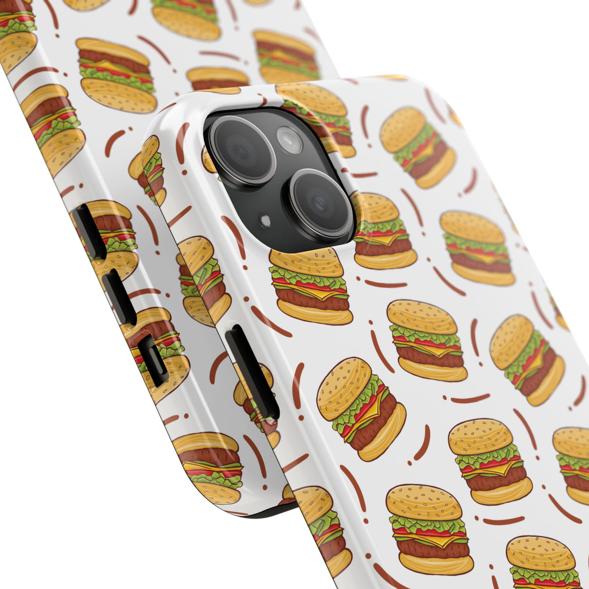 STUBBIE Phone Case for Apple iPhone - Burger Stubbie