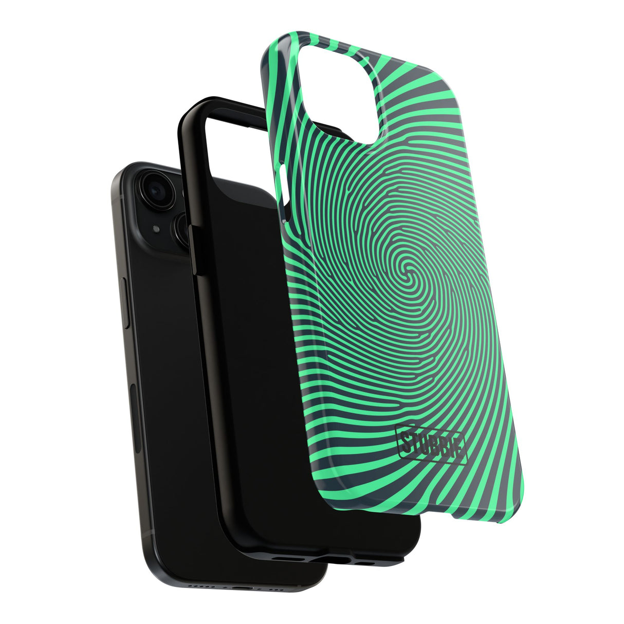 STUBBIE Phone Case for Apple iPhone - Green Thumb Stubbie
