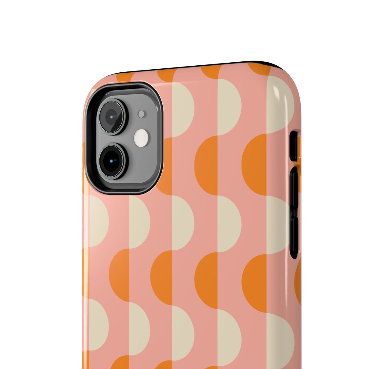 STUBBIE Phone Case for Apple iPhone - Orange Wave Phone Case