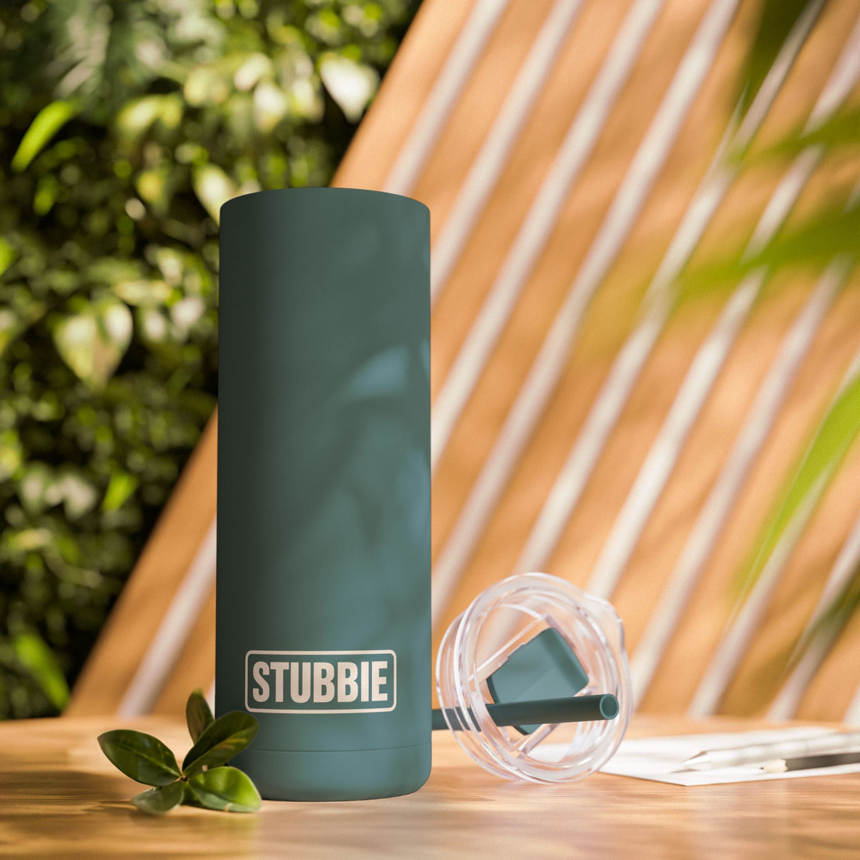 STUBBIE 20oz Matte Skinny - Matte Green