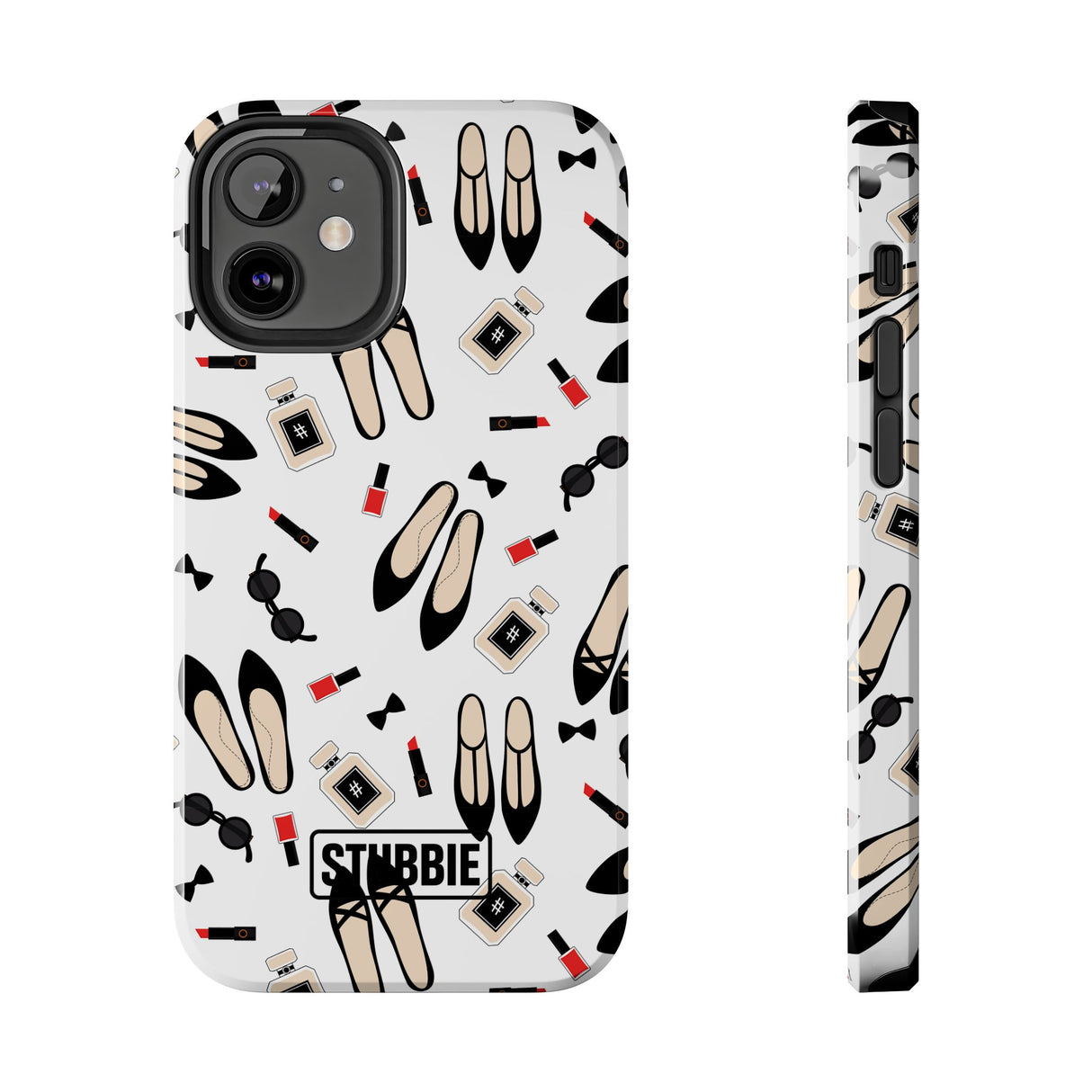 STUBBIE Phone Case for Apple iPhone - Heels And Lipstick Stubbie