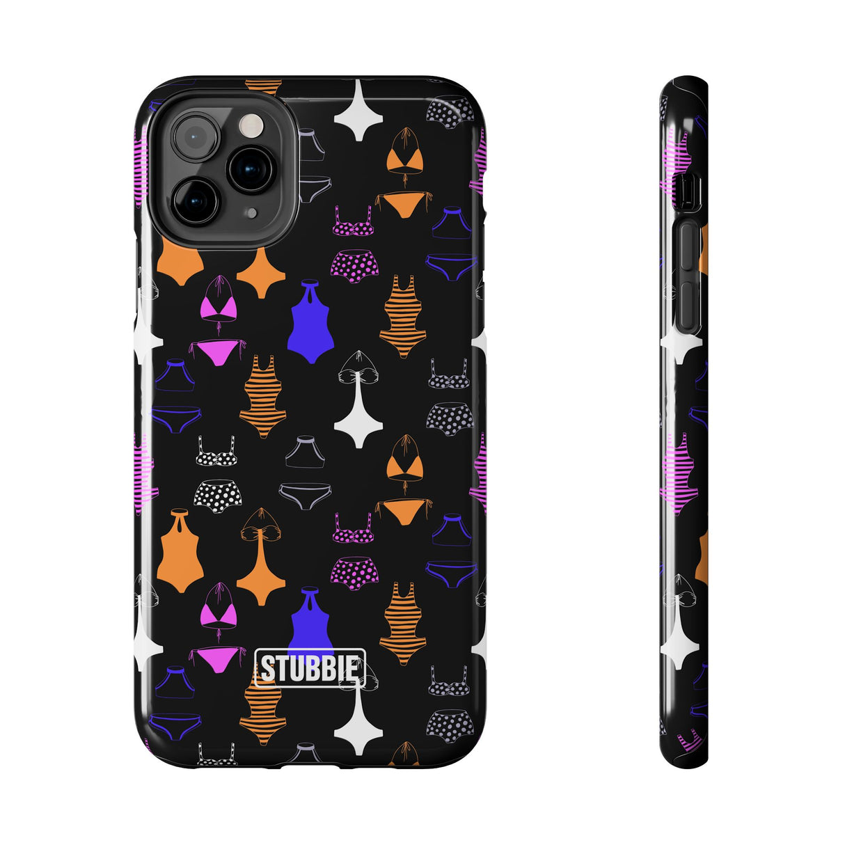 STUBBIE Phone Case for Apple iPhone - Night Bikini Phone Case