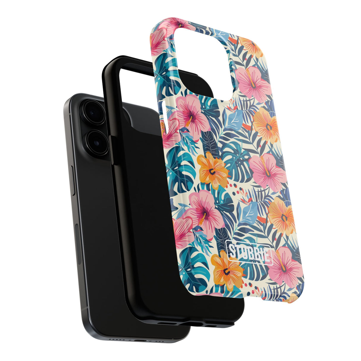 STUBBIE Phone Case for Apple iPhone - Jungle Fauna Stubbie