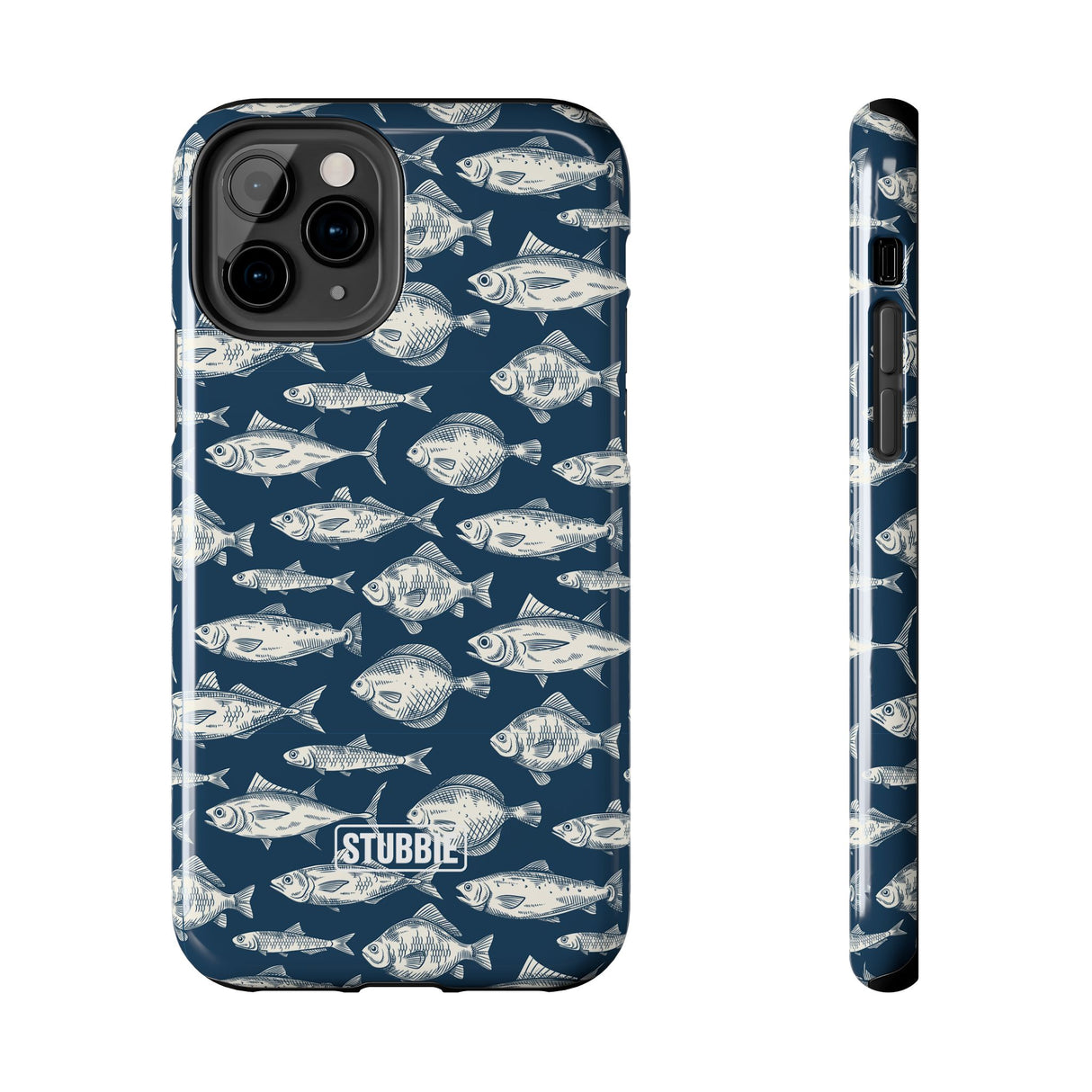 STUBBIE Phone Case for Apple iPhone - Fishy Fish Phone Case