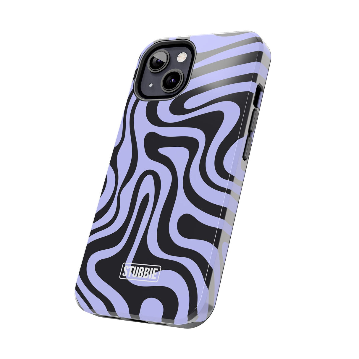 STUBBIE Phone Case for Apple iPhone - Crazy Zebra Stubbie