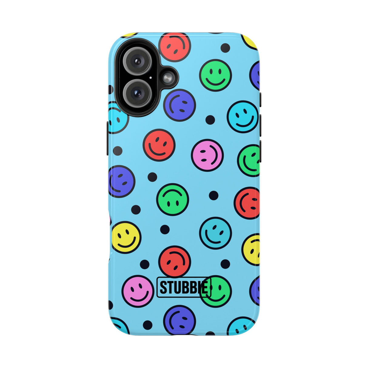 STUBBIE Phone Case for Apple iPhone - Smiley Face Phone Case