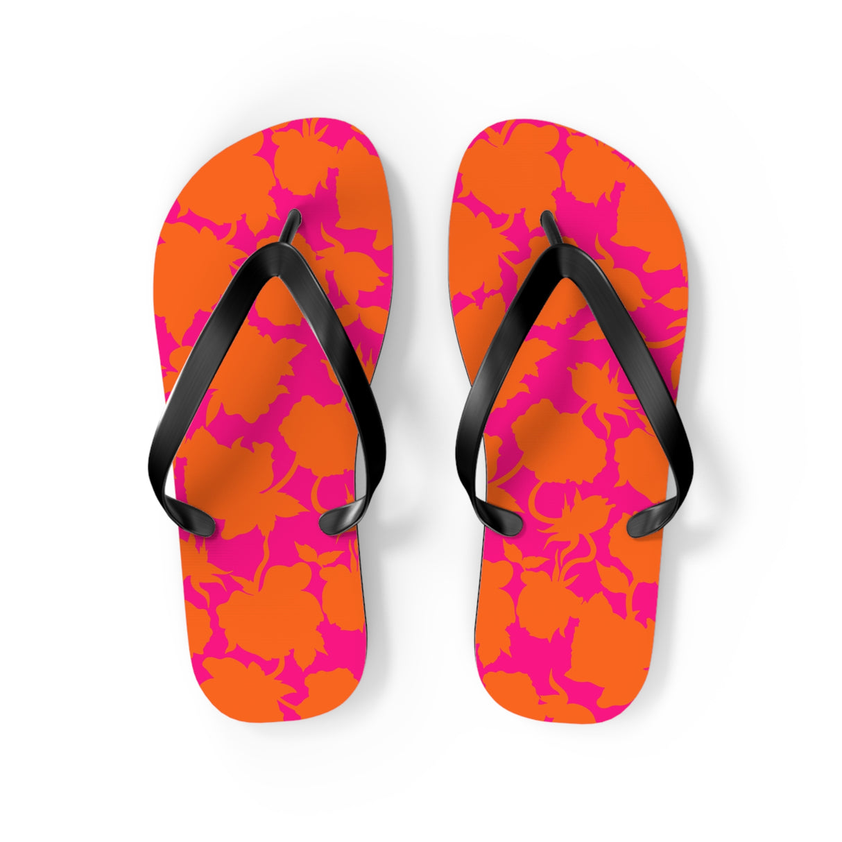 Fuchsia Flip Flops