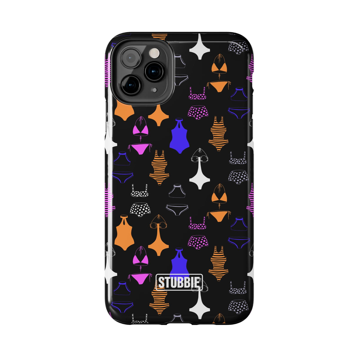 STUBBIE Phone Case for Apple iPhone - Night Bikini Phone Case