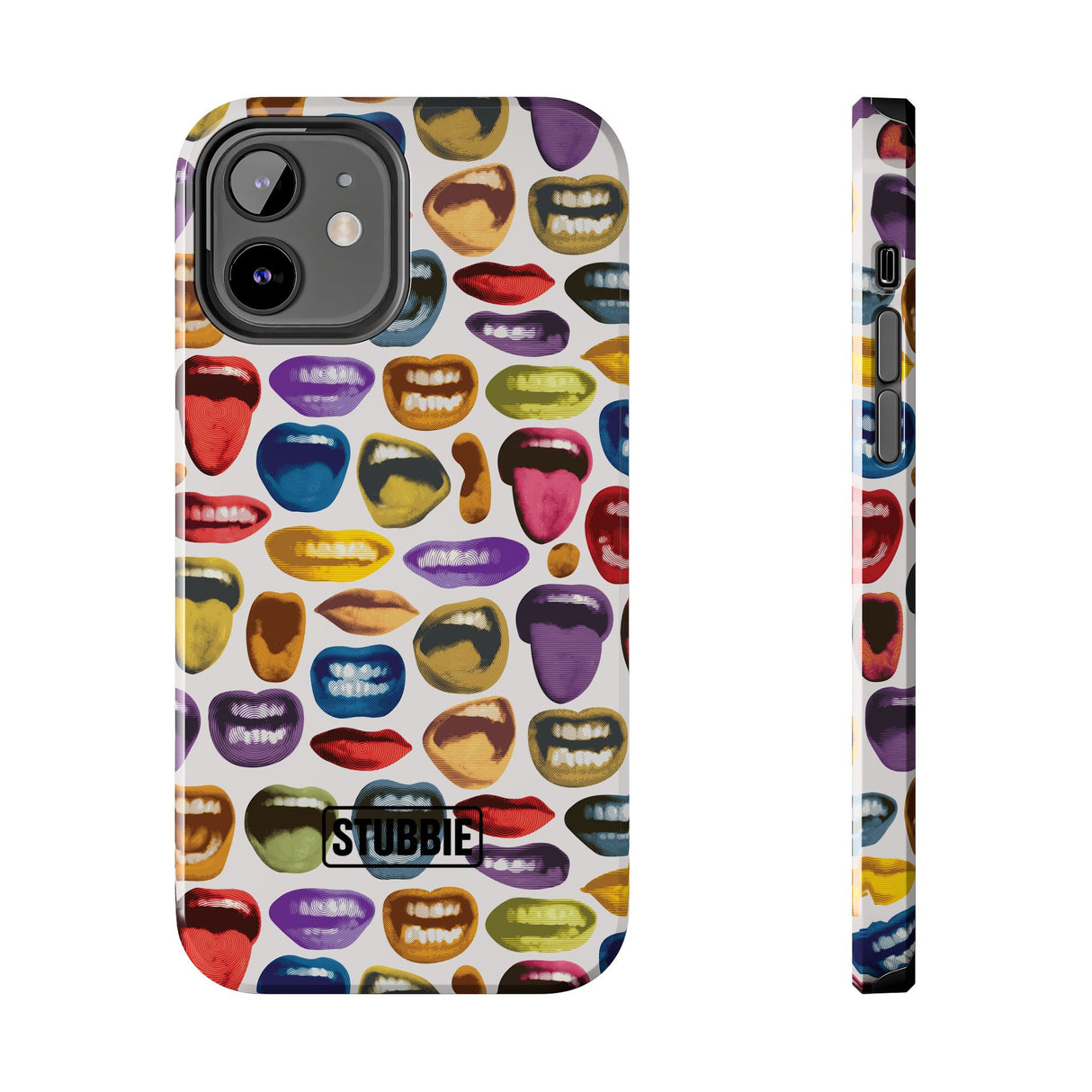 STUBBIE Phone Case for Apple iPhone - Lips Phone Case