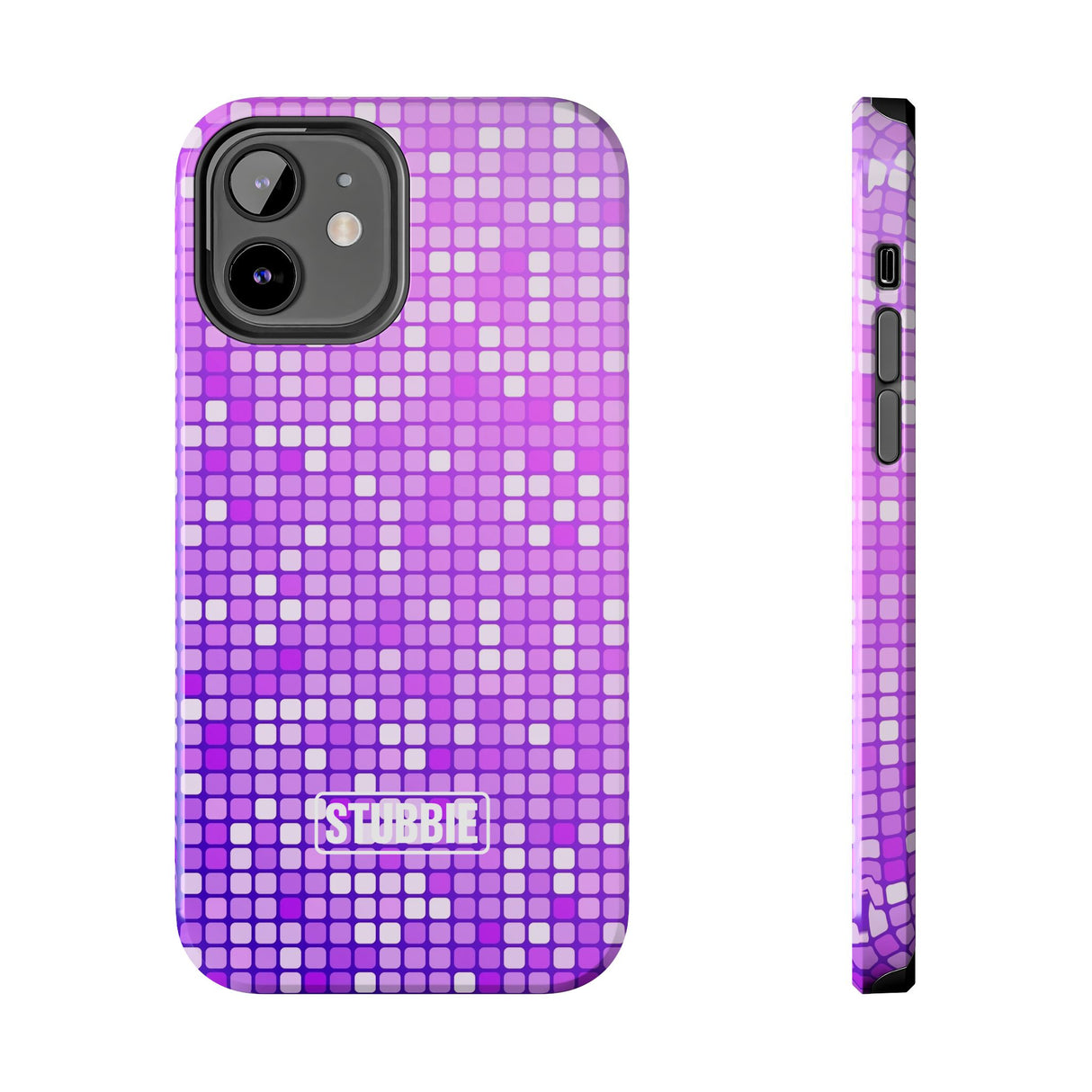STUBBIE Phone Case for Apple iPhone - Purple Party STUBBIE