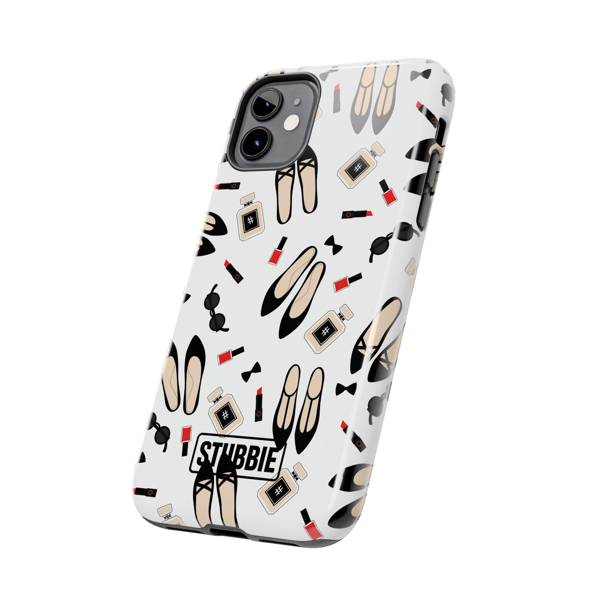 STUBBIE Phone Case for Apple iPhone - Heels And Lipstick Stubbie