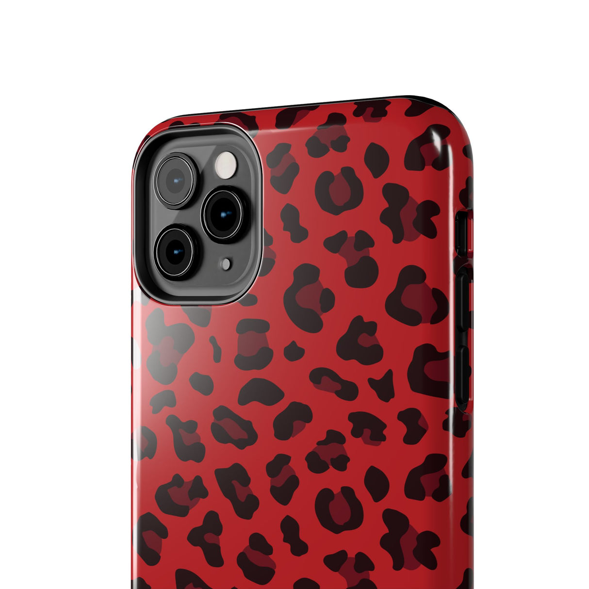 STUBBIE Phone Case for Apple iPhone - Red Leopard Phone Case