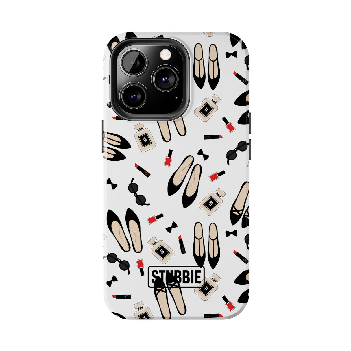 STUBBIE Phone Case for Apple iPhone - Heels And Lipstick Stubbie