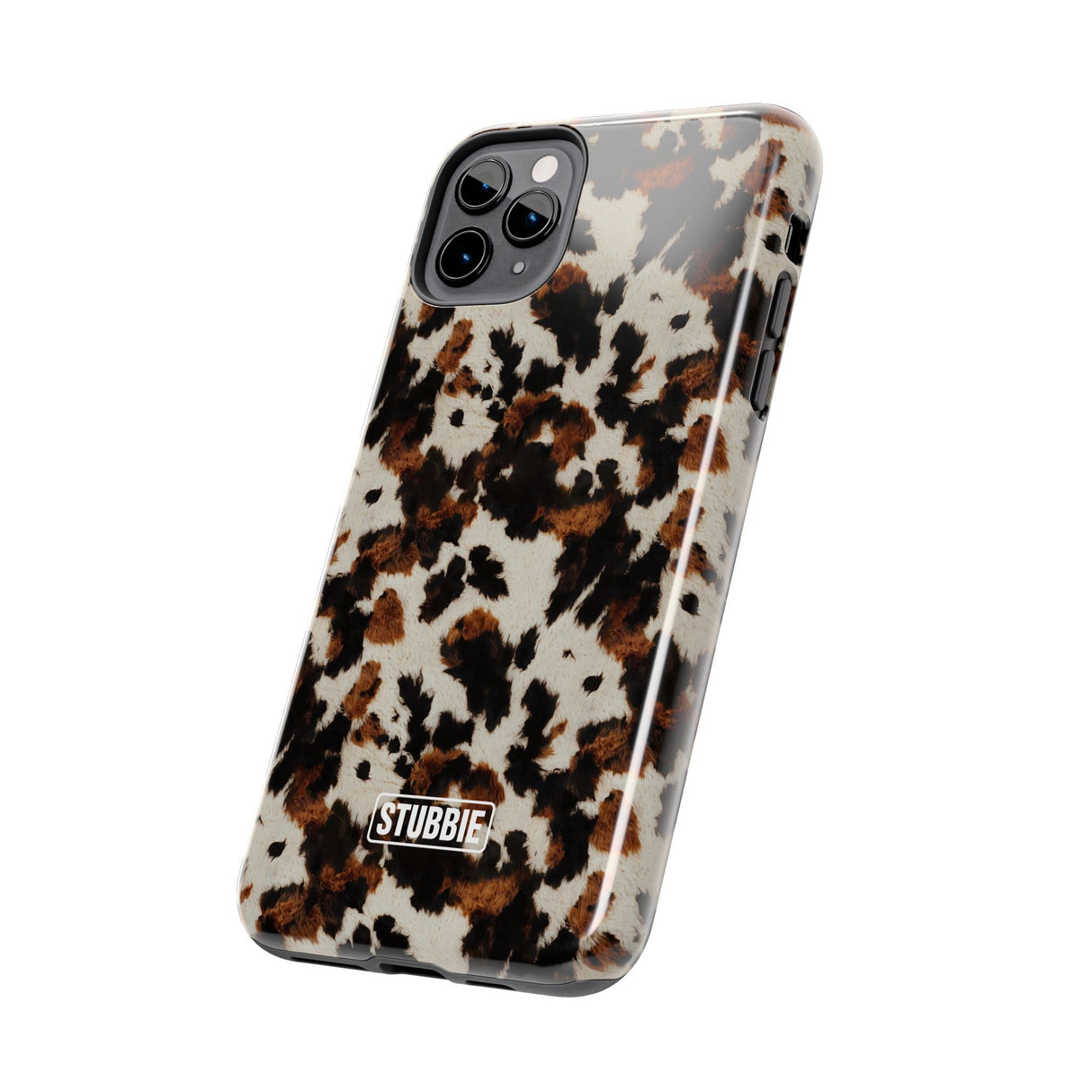 STUBBIE Phone Case for Apple iPhone - Crazy Cow Phone Case