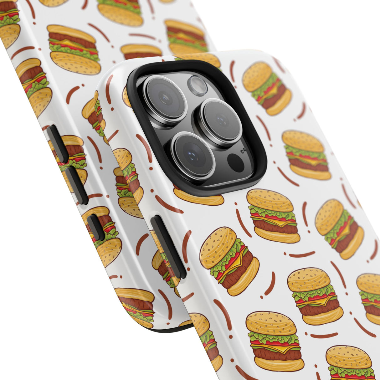 STUBBIE Phone Case for Apple iPhone - Burger Stubbie