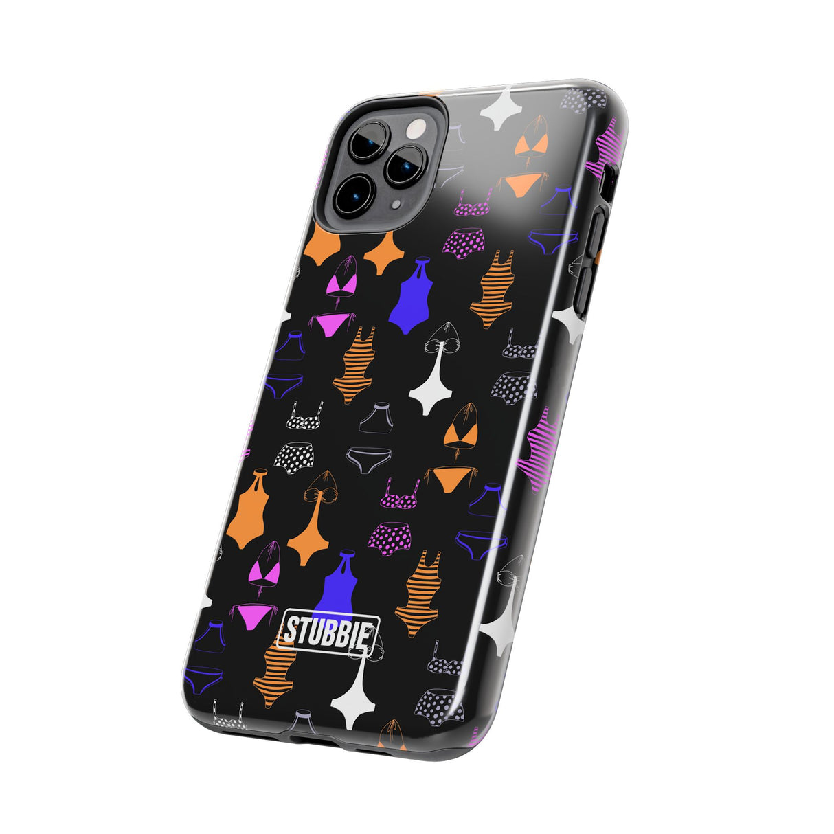 STUBBIE Phone Case for Apple iPhone - Night Bikini Phone Case
