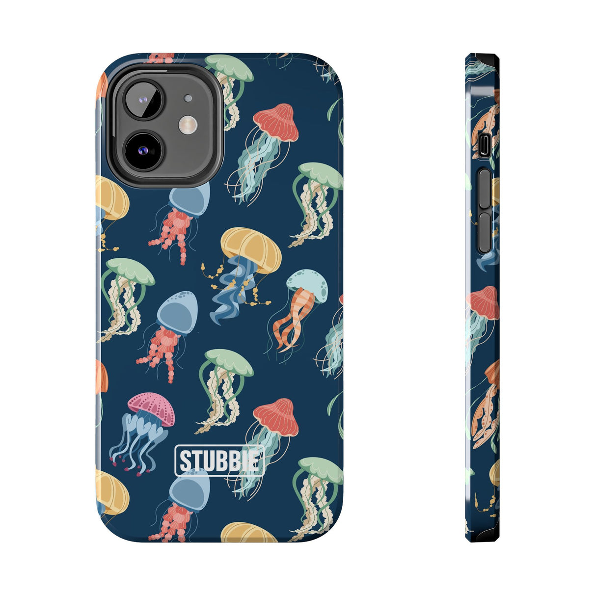STUBBIE Phone Case for Apple iPhone - Jellyfish Stubbie