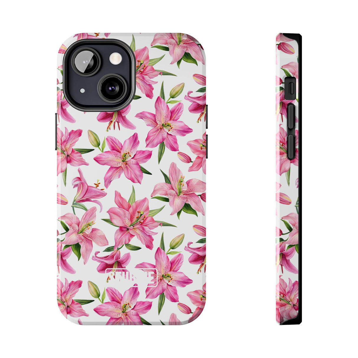 STUBBIE Phone Case for Apple iPhone - Pink Lily Flower Phone Case