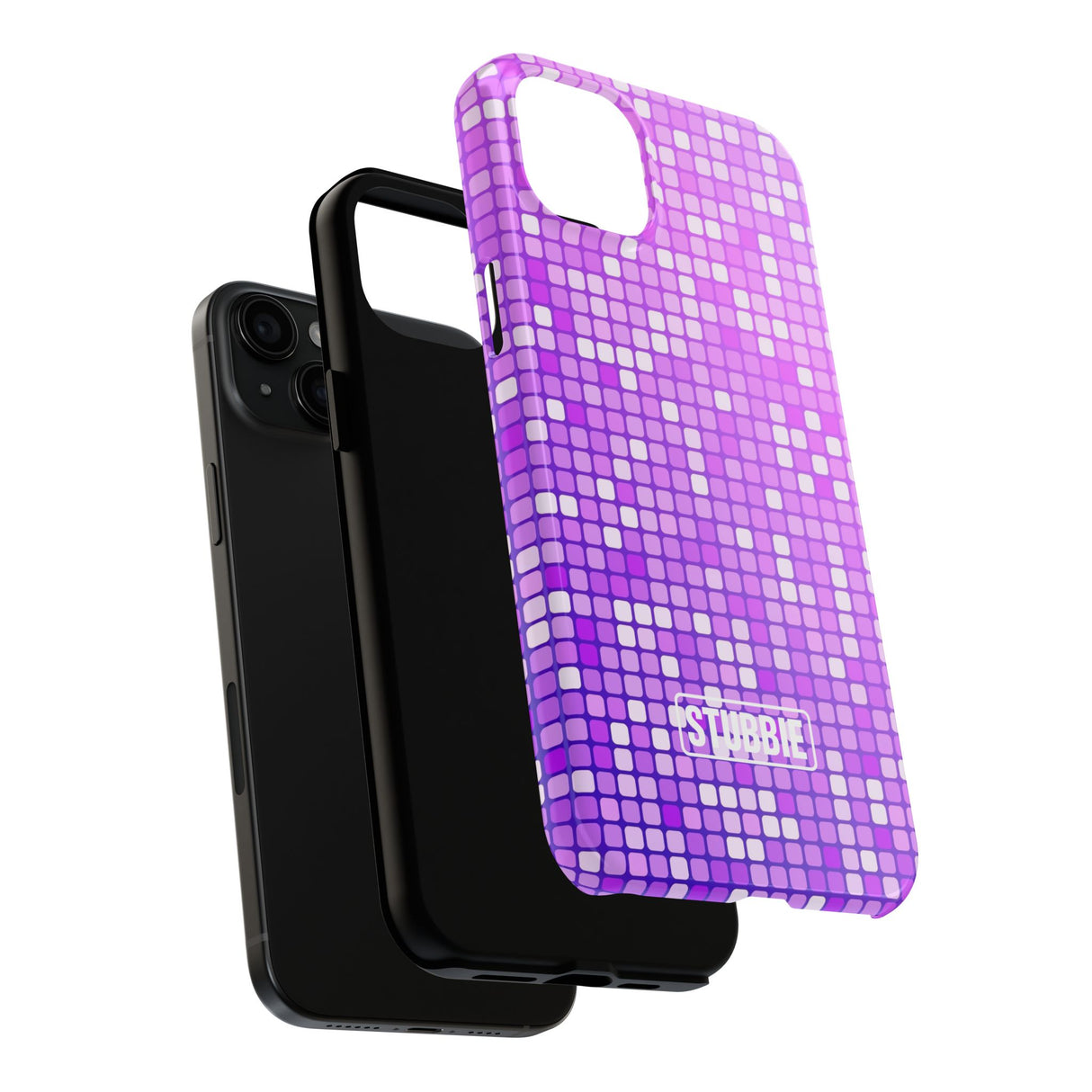 STUBBIE Phone Case for Apple iPhone - Purple Party STUBBIE