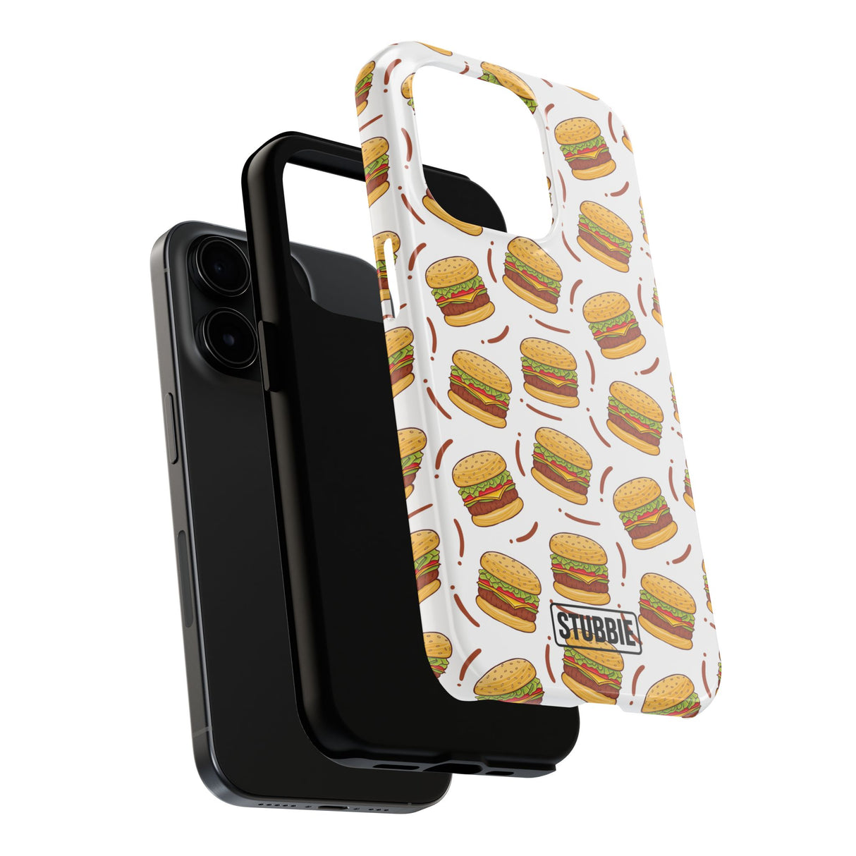 STUBBIE Phone Case for Apple iPhone - Burger Stubbie