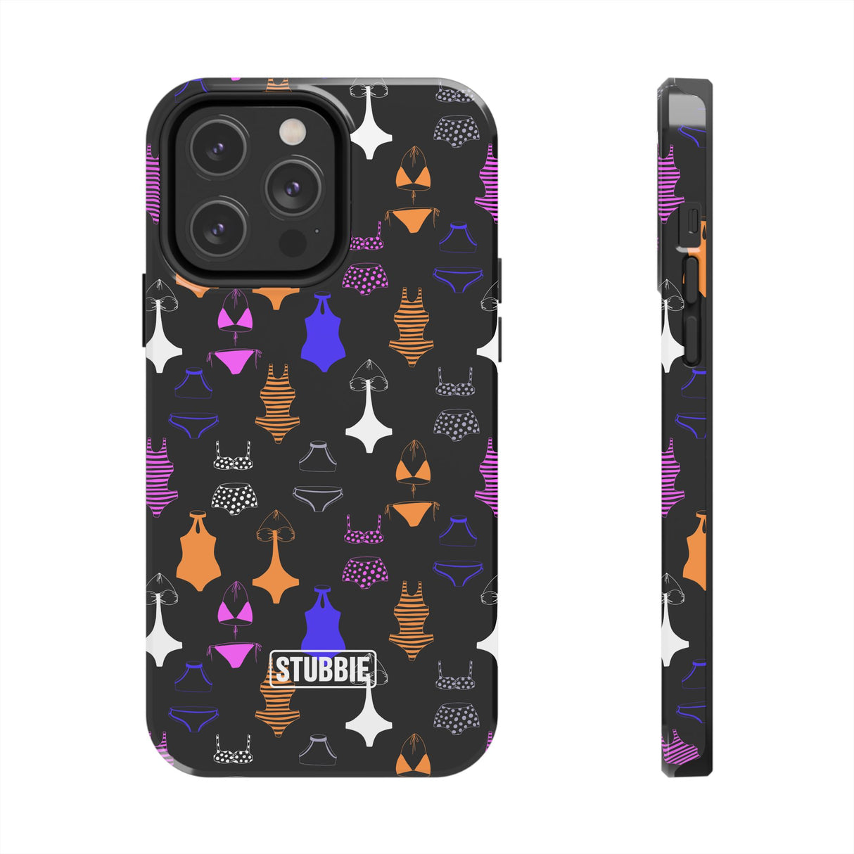 STUBBIE Phone Case for Apple iPhone - Night Bikini Phone Case