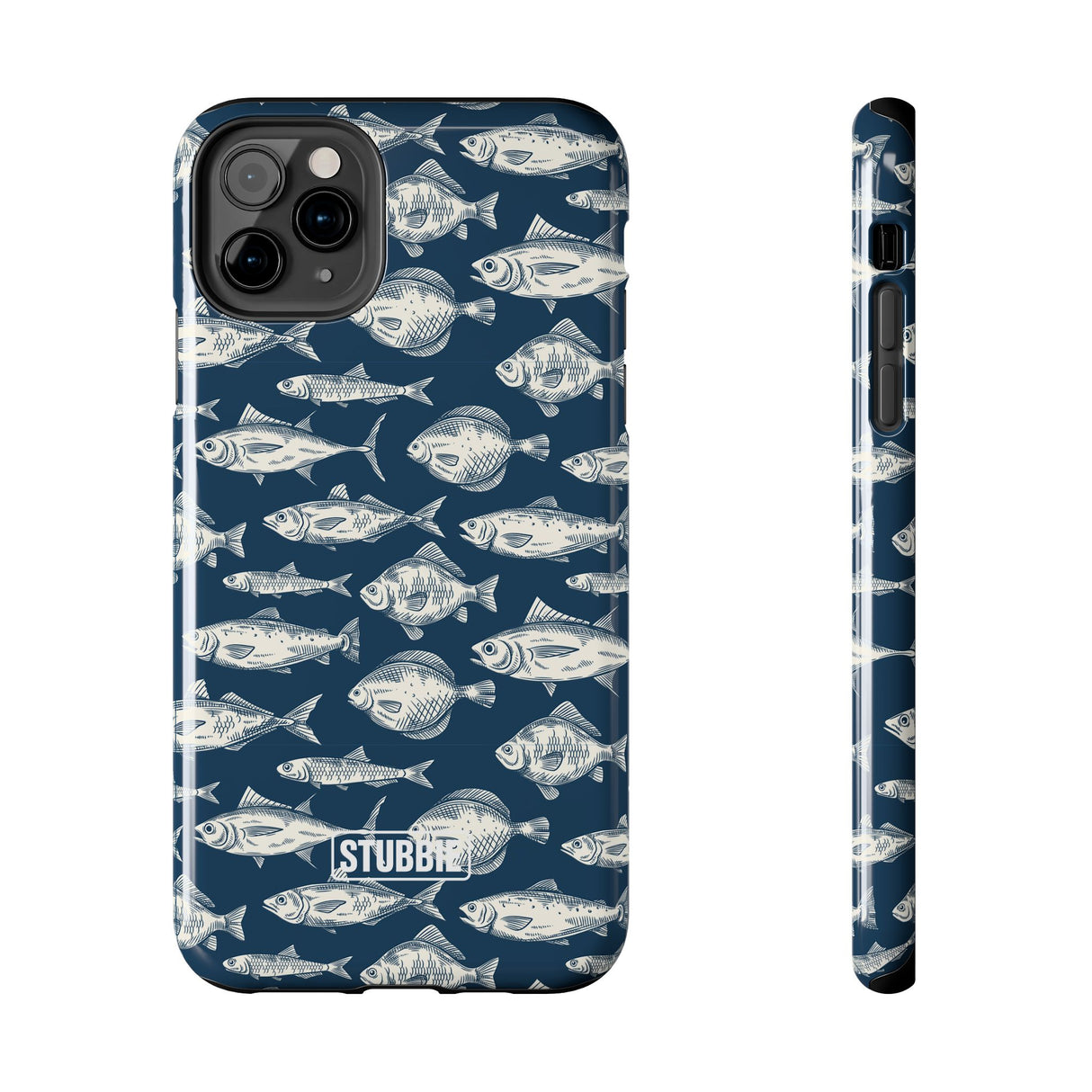 STUBBIE Phone Case for Apple iPhone - Fishy Fish Phone Case
