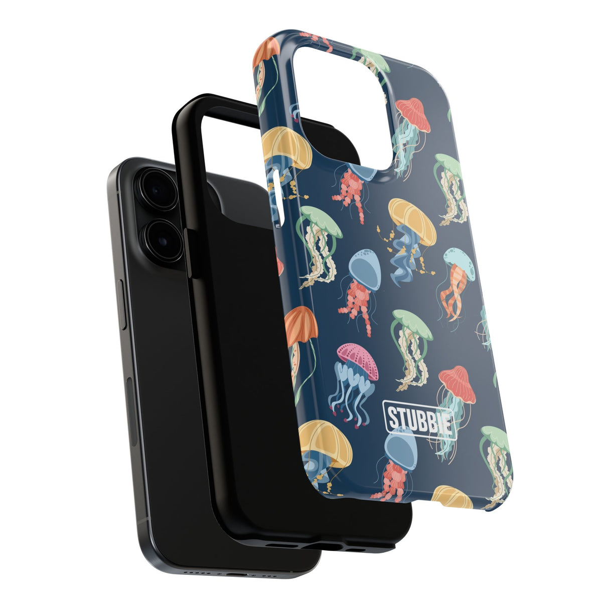 STUBBIE Phone Case for Apple iPhone - Jellyfish Stubbie