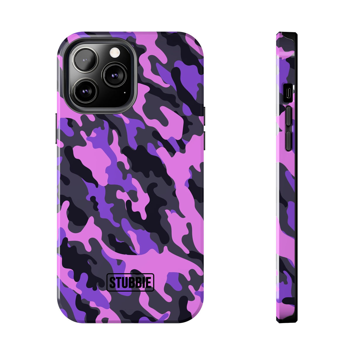STUBBIE Phone Case for Apple iPhone - Pink Camo Phone Case