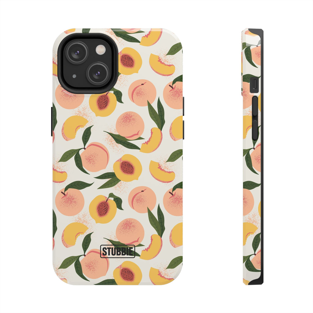 STUBBIE Phone Case for Apple iPhone - Peachy Peach Phone Case