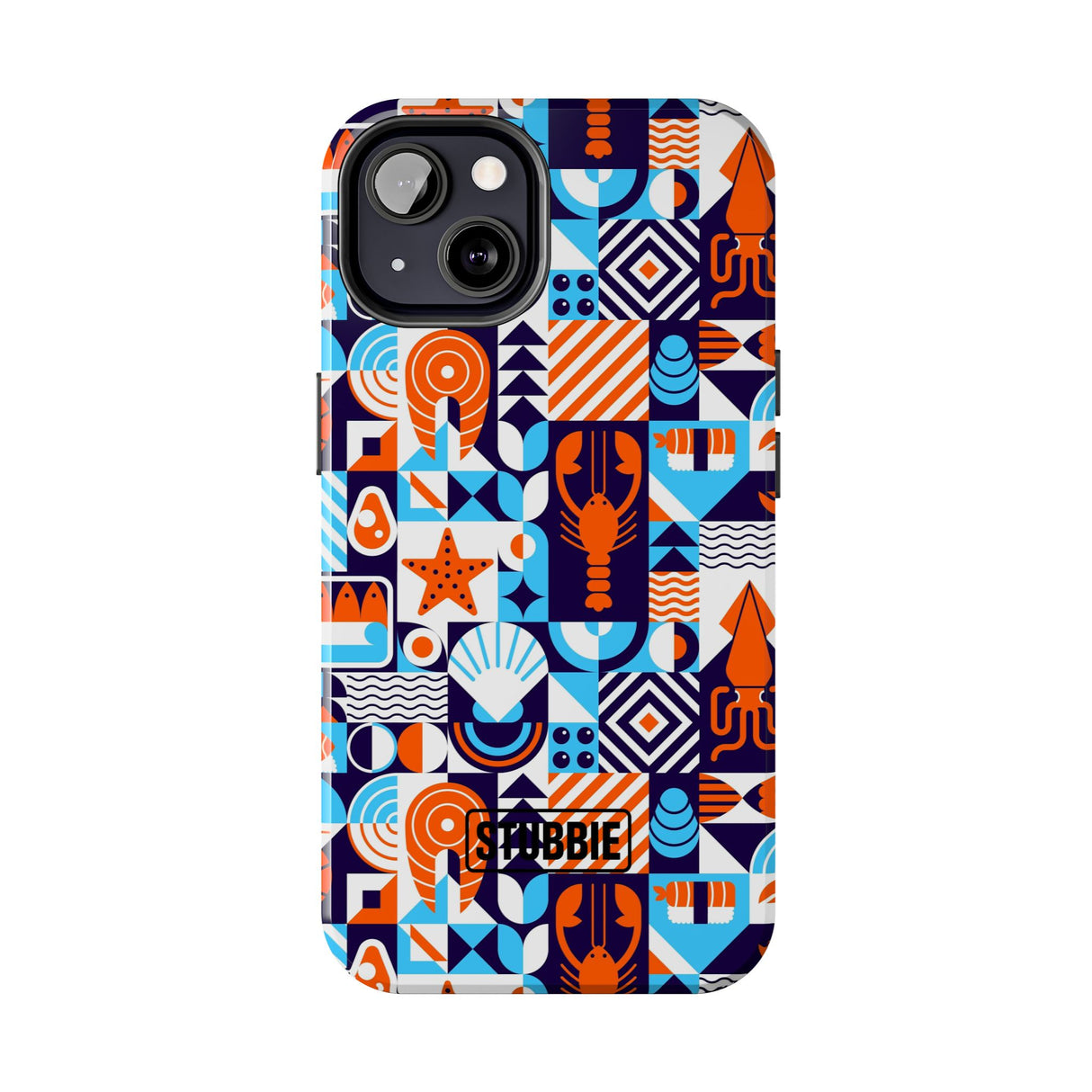 STUBBIE Phone Case for Apple iPhone - Something Fishy Stubbie