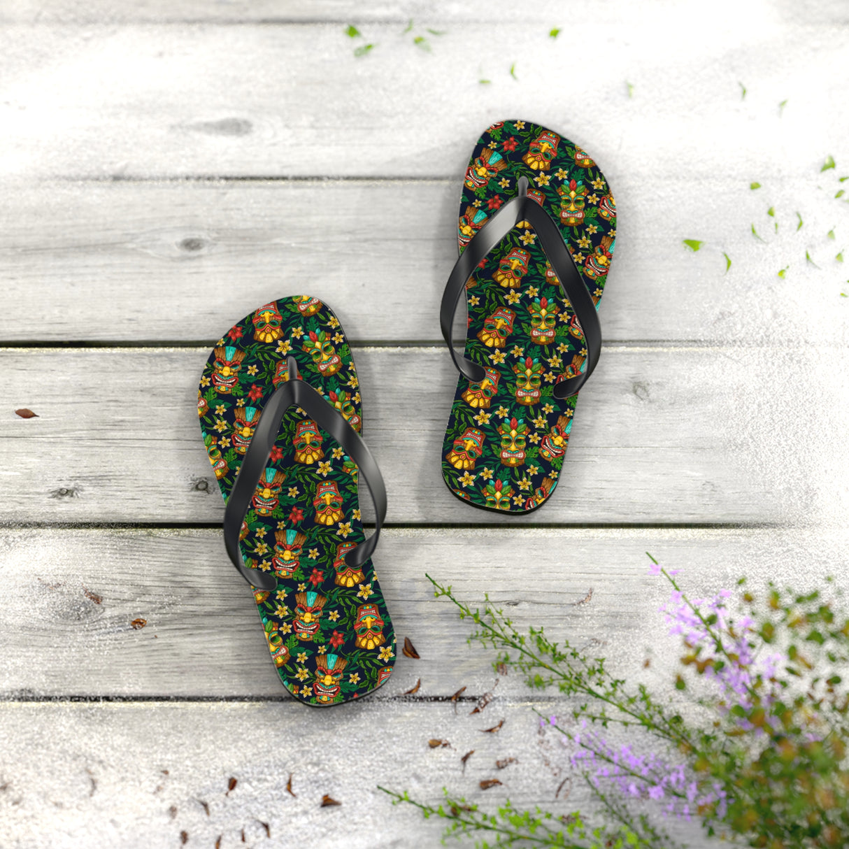 Tiki Flip Flops