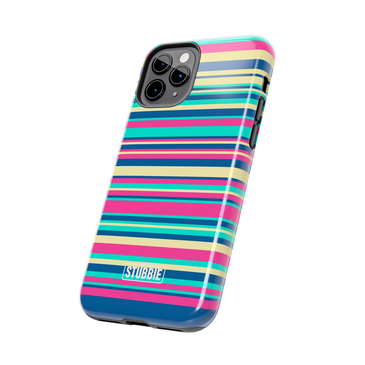 STUBBIE Phone Case for Apple iPhone - Coloured Stripes Phone Case