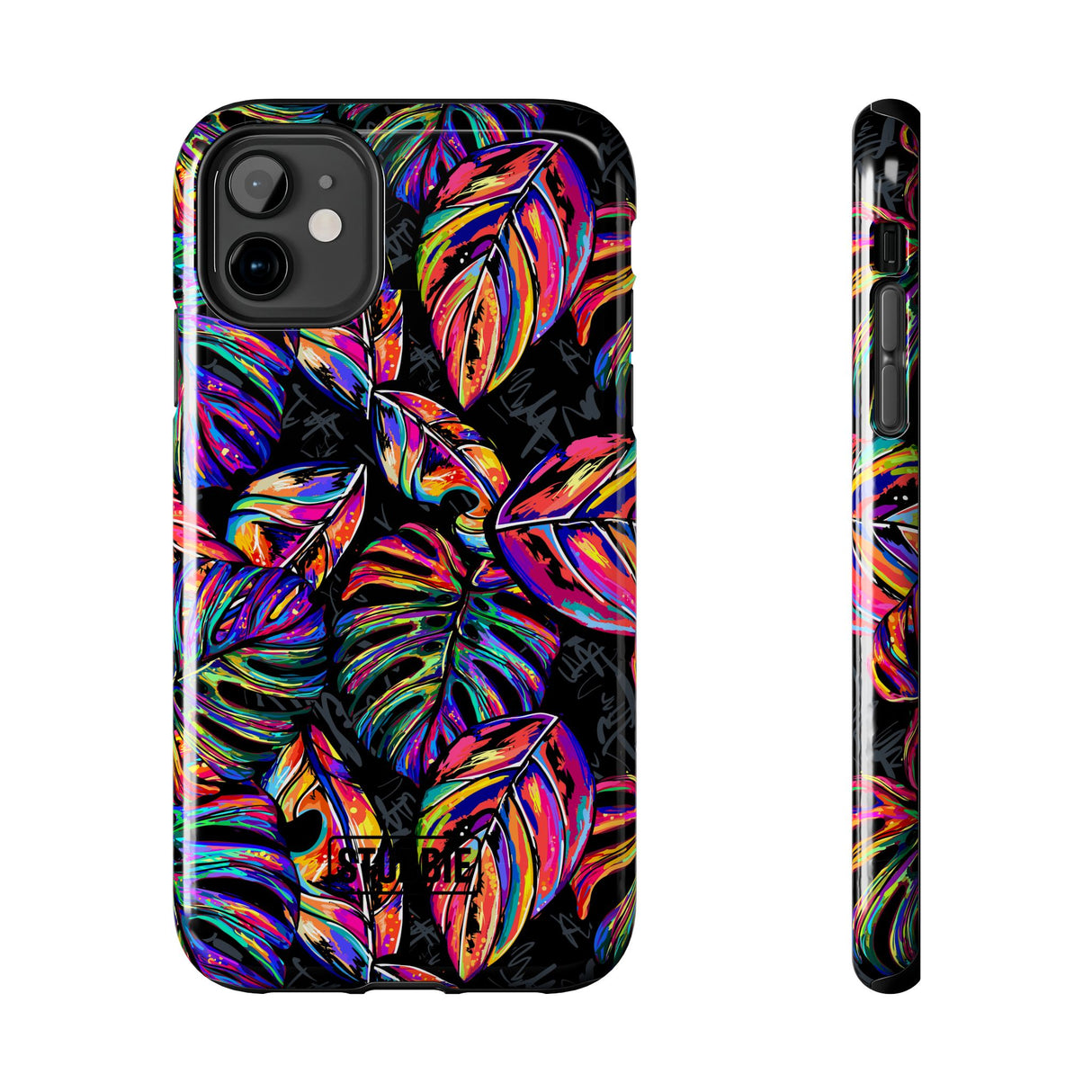 STUBBIE Phone Case for Apple iPhone - Rainbow Jungle Phone Case