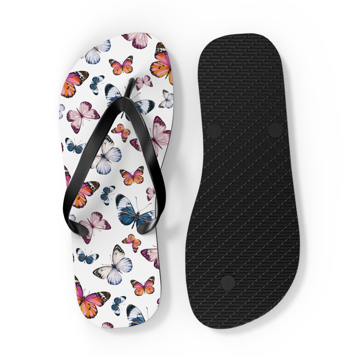 Butterfly Flip Flops